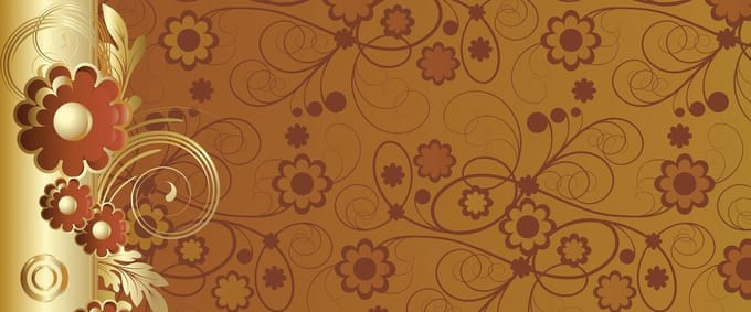 Flowers Abstract Photo Wallcovering