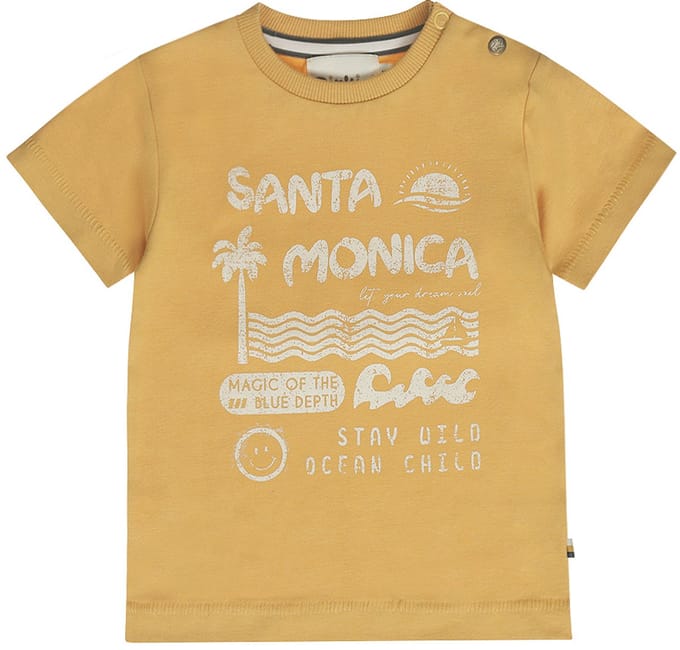 Dirkje Jongens T-shirt - Camel