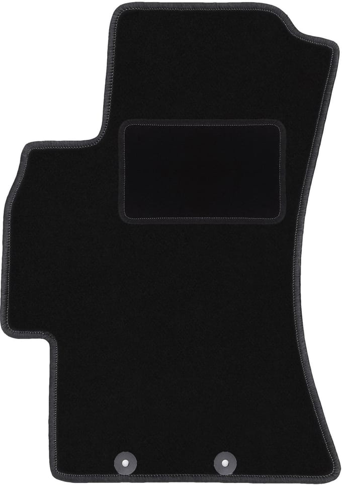 Bestuurdersmat zwart voor: Subaru Forester III SUV (2008-2013)