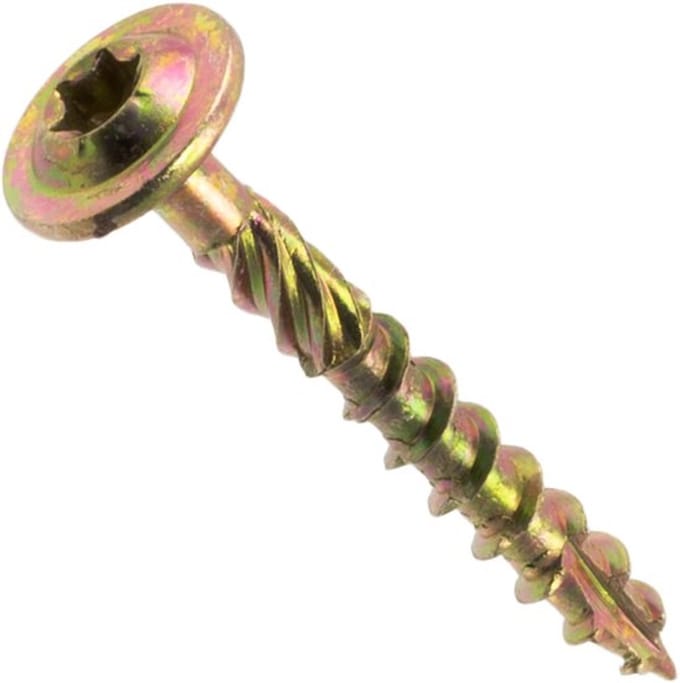 Allecto - Houtschroeven Set van 50 - Roestvrij Staal - Ø 5 x 40 mm