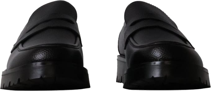 Lage leren mocassin