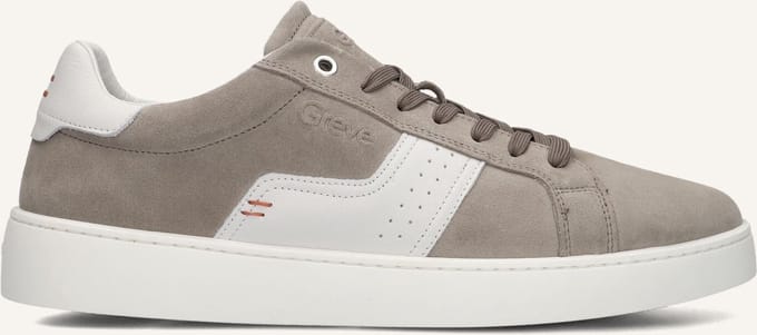 Greve Wave Sneakers - Suède - Heren - Taupe - Maat 44