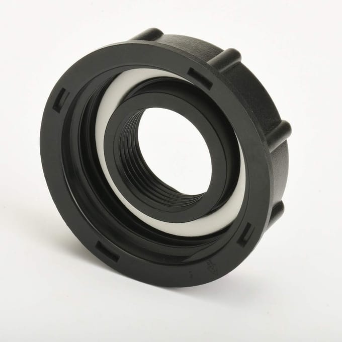 IBC Tank Adapter S60X6 Grof Draaddeksel naar 1" Tuinslang Aansluiting voor Watertransport