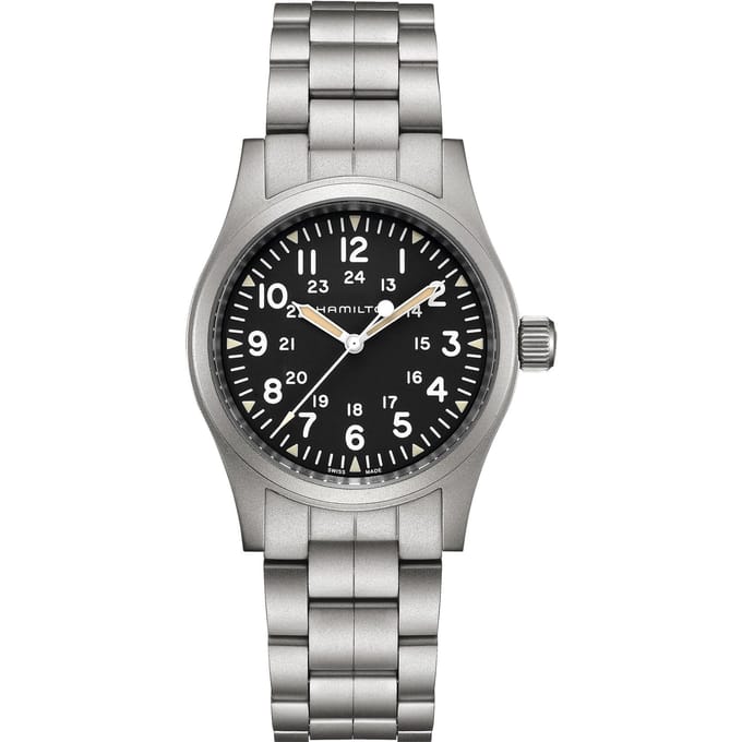 Montre Mécanique Hamilton Khaki Field H69439131 argenté