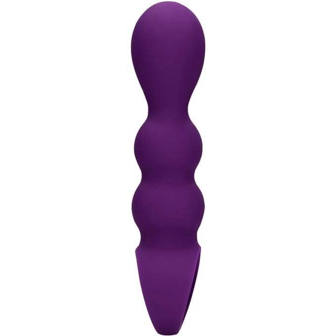 Druppelvormige anale vibrator - Paars