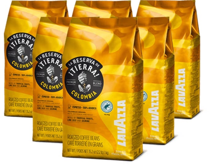 Lavazza Tierra Colombia 6 bags