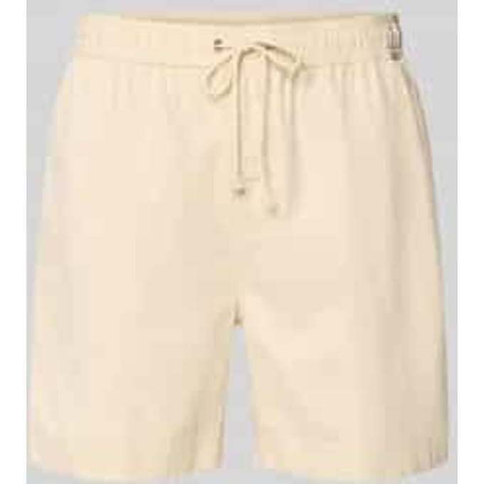 regular fit korte broek met elastische boord model 'SUNFADED'
