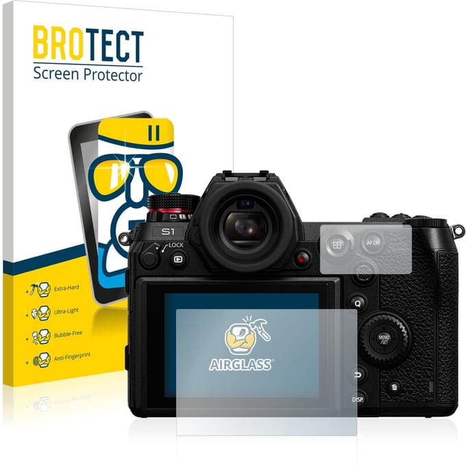 Screenprotector voor Panasonic Lumix DC-S1 / Panasonic Lumix DC-S1R Beschermglas transparant