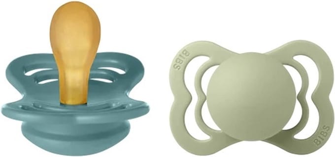 BiBS - Supreme - Maat 1 - 2 stuks - 0+ Maanden - Island Sea / Sage