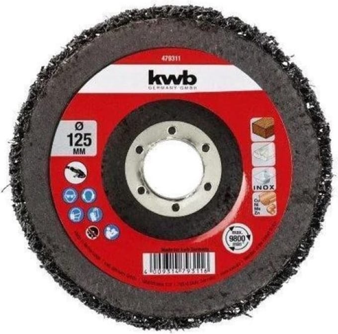 KWB Reinigingsschijf 125 mm D125