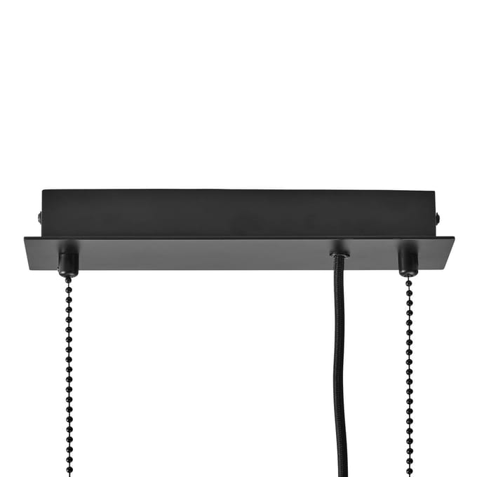 DESIGN BY US Hanglamp Limbo, marmer, wit, 2-lamps, in hoogte verstelbaar
