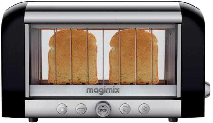 Magimix Vision Toaster - Zwart - Quartz techniek - 8 standen