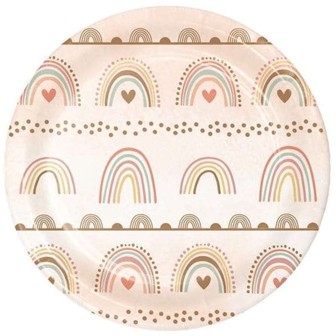 Borden Boho rainbow 18cm 8st