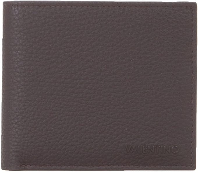 VALENTINO Leren Portemonnee Sodaro Wallet Moro Donkerbruin