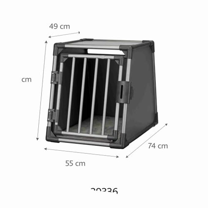 Aluminium Transportbox voor Honden - Veilig en Comfortabel