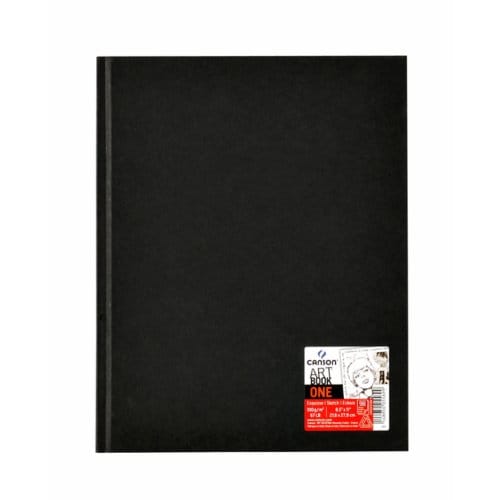 Schetsboek canson art book one hardcover 98vel 100gr 216x279mm wit
