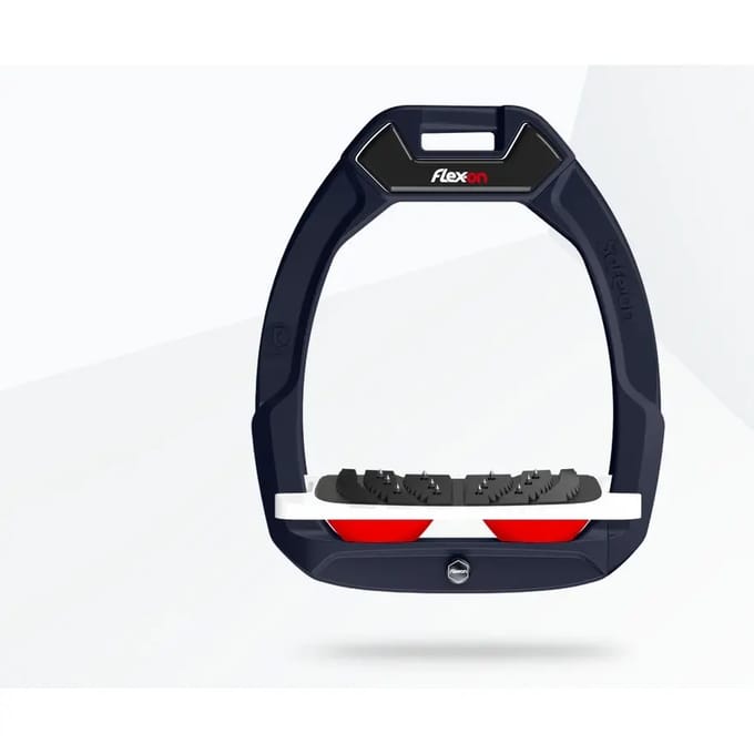 Veiligheidsstijgbeugels Inline Ultra Grip Marine/Wit/Rood Flex-On Safe-On