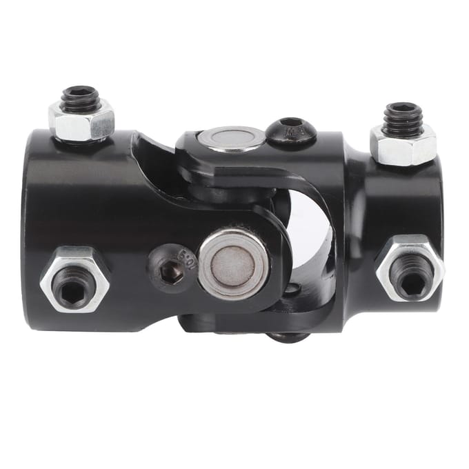 3/4 inch Stuurkolom Cardankoppeling Roestvrij Staal Slijtvast Duurzaam Zwart Universeel black