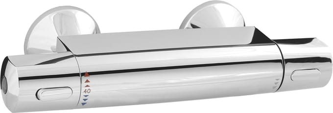 Venlo Nimbus New douchekraan thermostatisch HOH=12cm chroom