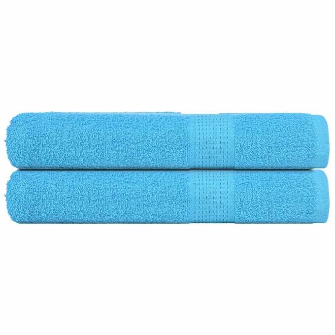 vidaXL - Saunahanddoeken - FROGN - 2 - st - 80x200 - cm - 360 - g/m² - turquoise