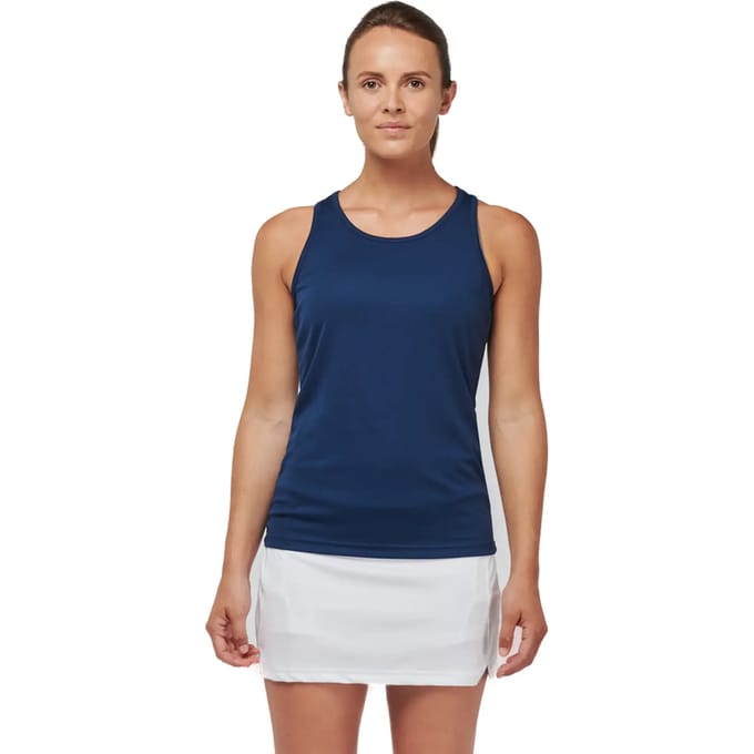 Damessporttop overhemd 'Proact' Navy - S