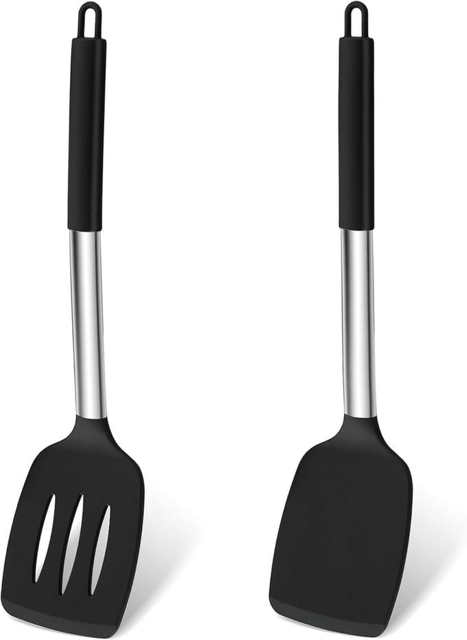 Solidchoice - Silicone Keukenhulpmiddelen Set 2 Stuks Vaatwasserbestendig