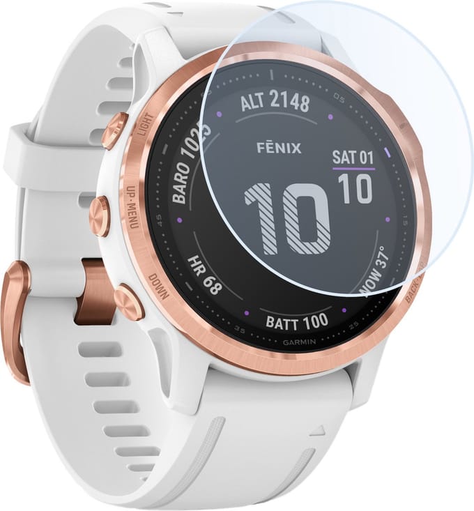 Screenprotector - Geschikt voor Garmin Fenix 6s Pro Screenprotector Bescherm Glas - Screen Protector Geschikt voor Garmin Fenix 6s Pro Screenprotector Tempered Glass