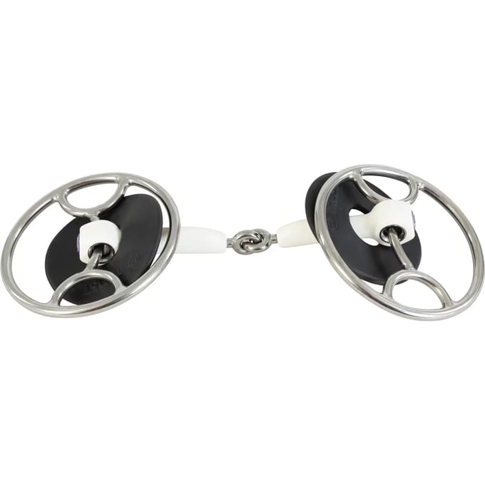 Mors 2 ringen voor paard articulé Trust Inno Sense Swivel