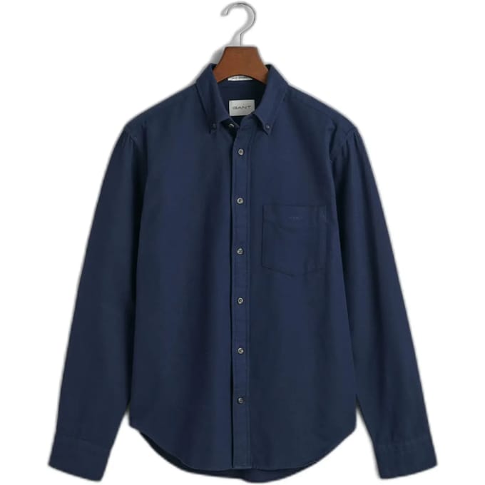 Flanellen overhemd Gant Herringbone