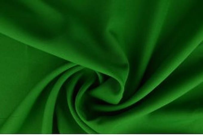 Terlenka stof - Groen - 15 meter