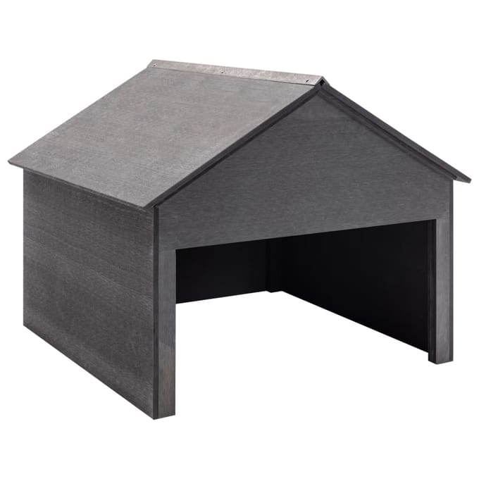 vidaXL - Overkapping - voor - grasmaaier - 80x80x70 - cm - HKC