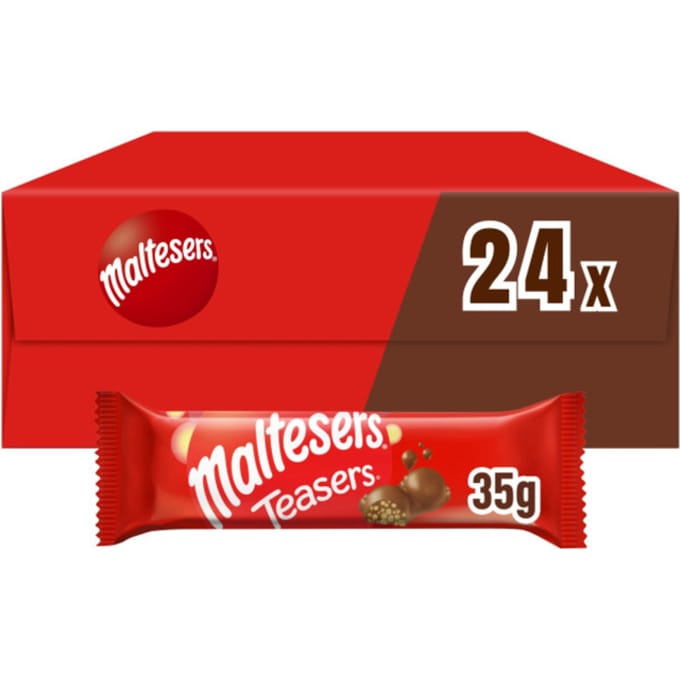 Chocolade Maltesers teaser reep doos 24 stuks
