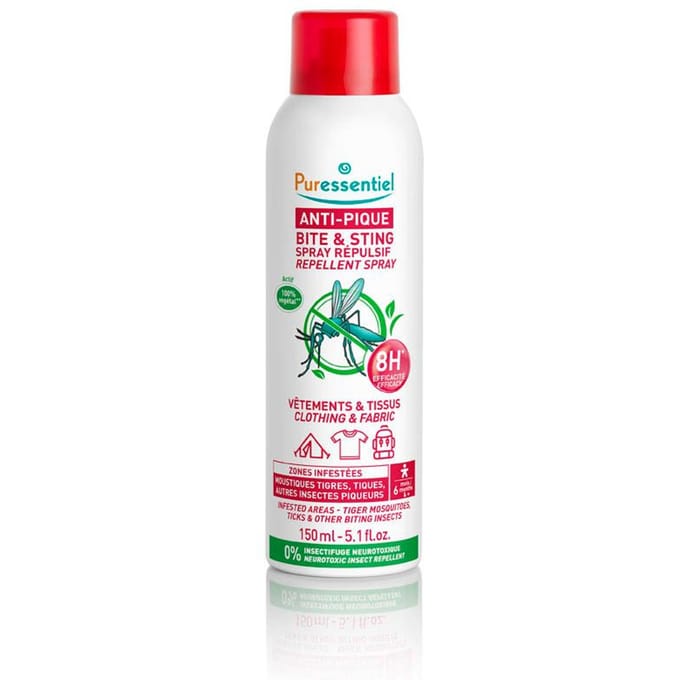 Puressentiel Afwerende Antibeet Spray Kledij en Textiel 150