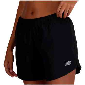New Balance Sport Essentials Korte Broeken Dames - Zwart - Maat S - Poly Jersey