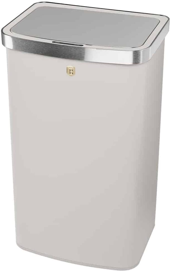 Berlinger Haus 9793 - Sensorbin 60 liter - Matt cream Collection - Pedaalemmer beige