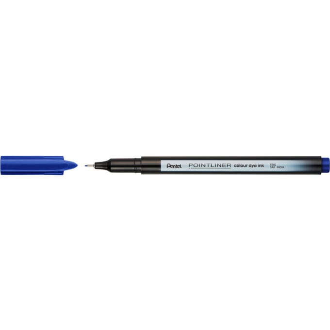 Fineliner Pentel Pointliner S40-C fijn blauw