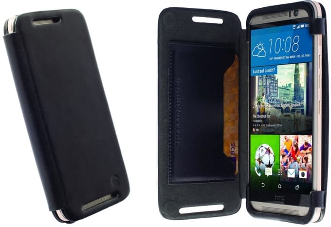Krusell Kiruna Flipcase HTC One M9 Zwart