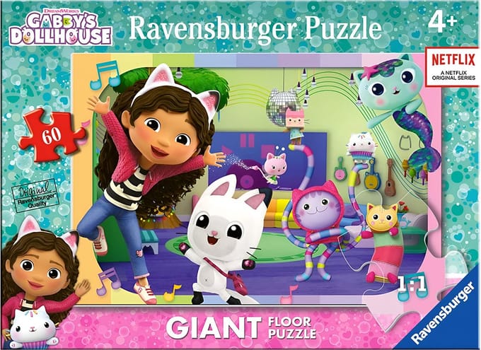 Ravensburger, 60 stukjes Gabby's poppenhuis puzzel, Veelkleurig