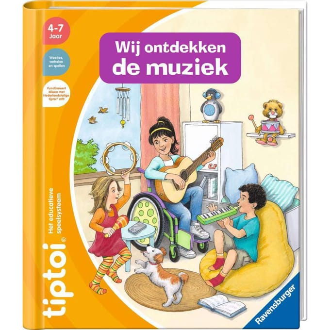 Ravensburger Tiptoi Wij ontdekken de muziek Leerzame spellen