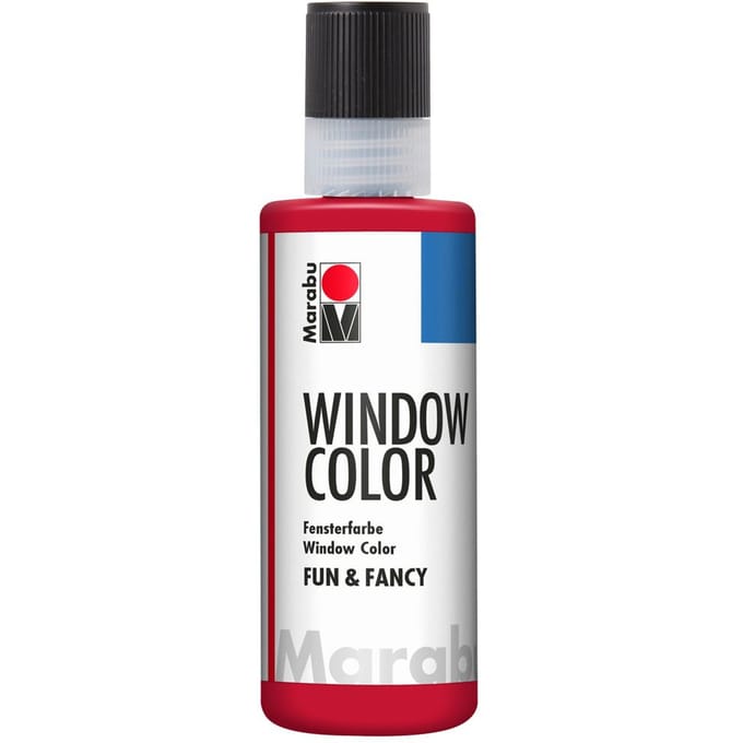 Marabu fun & fancy, 80 ml - Robijnrood