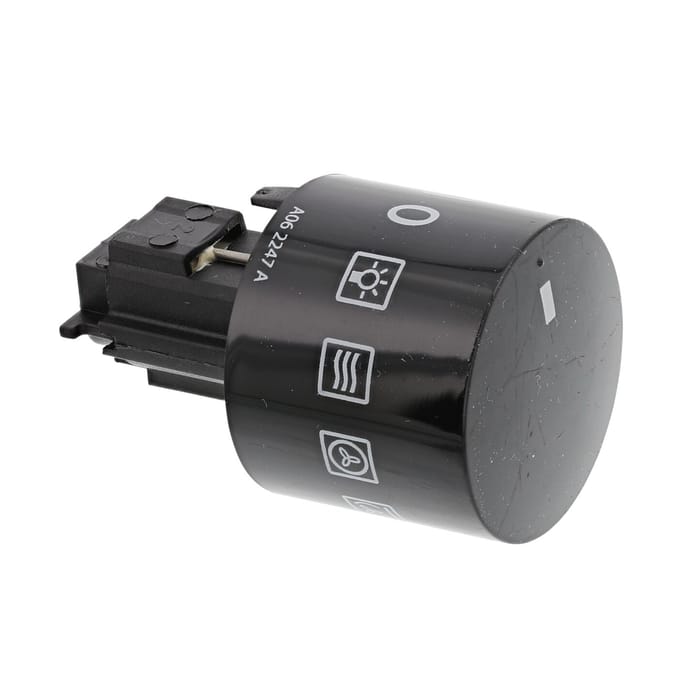 AEG knop, functies, zwart, 10+0 140062247055