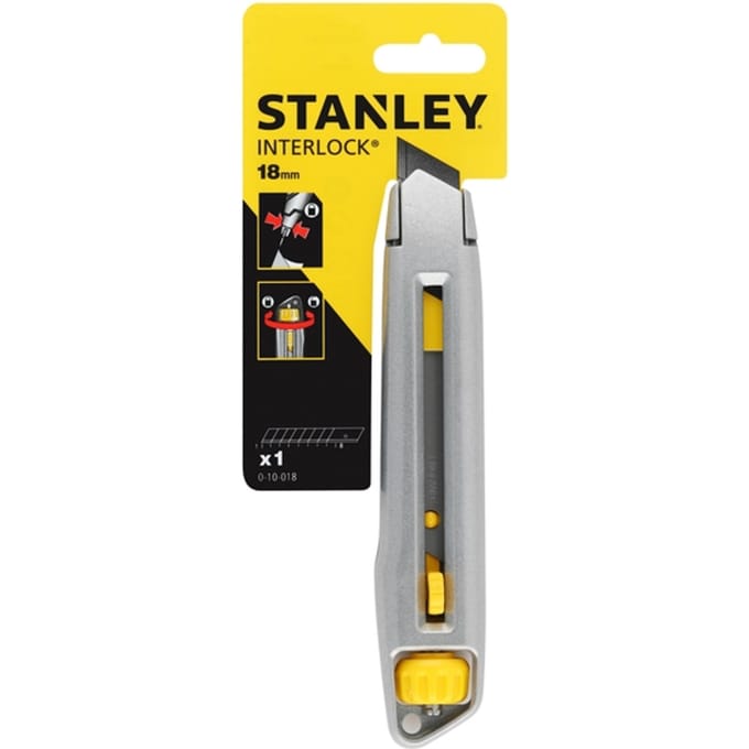 Stanley interlock knife snap off Blade 18 mm