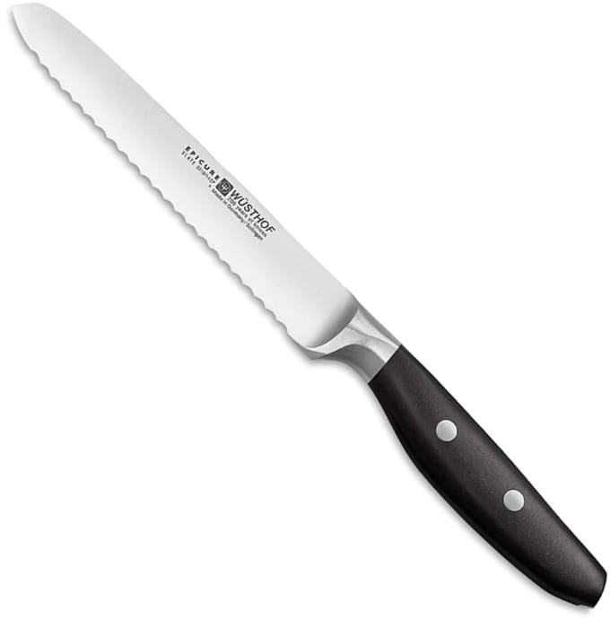 Wüsthof broodmes Epicure Slate 14 cm gekarteld