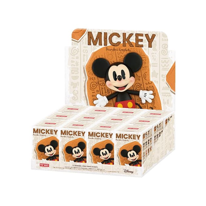 POP MART Disney Mickey Grenzeloze Creativiteit Serie Figuren Blind Box