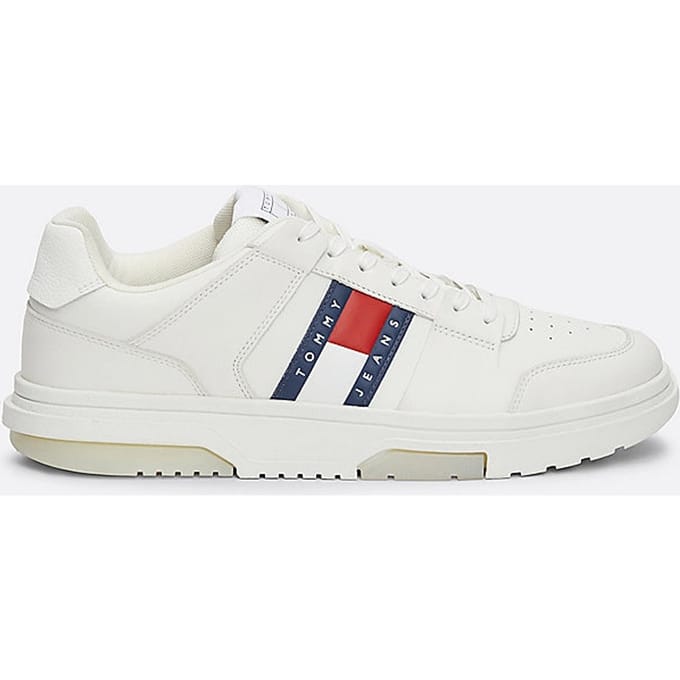 DE BROOKLYN LEER Sneakers Heren Ecru