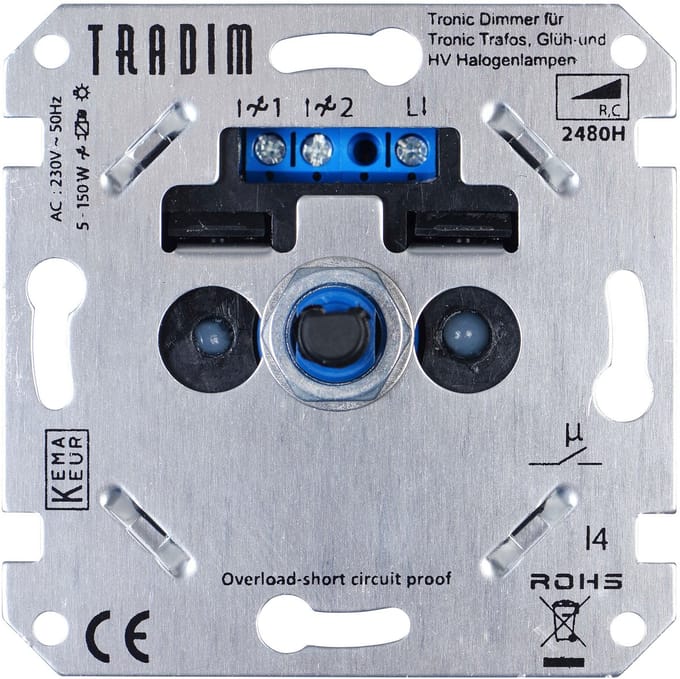 2480H Muurdimmer | 5-150W