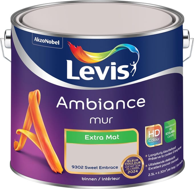 Levis - Ambiance Mur Extra Mat - Sweet Embrace - 2.5 L