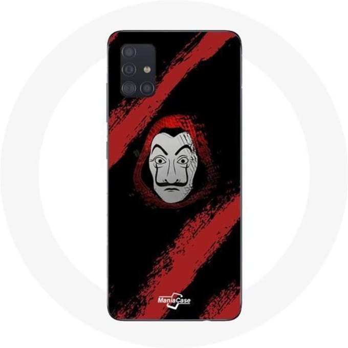 Samsung Galaxy A51 hoesje la casa de papel mask schilderij