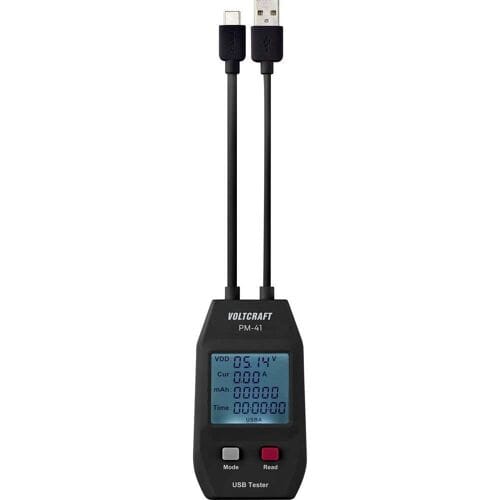 VOLTCRAFT PM-41 USB-tester Digitaal Incl. testkabel