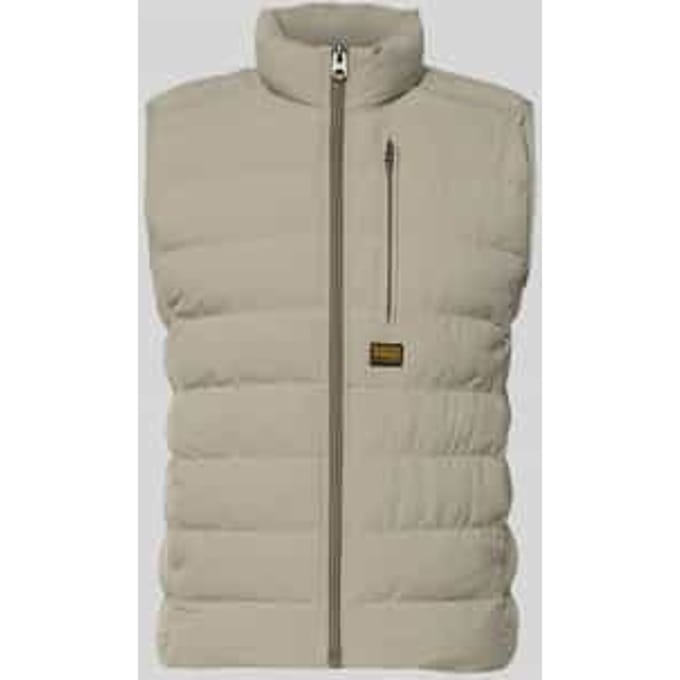 Regular fit bodywarmer in Stiksels Model 'Foundation'